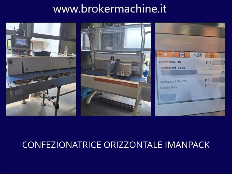 CONFEZIONATRICE ORIZZONTALE IMANPACK