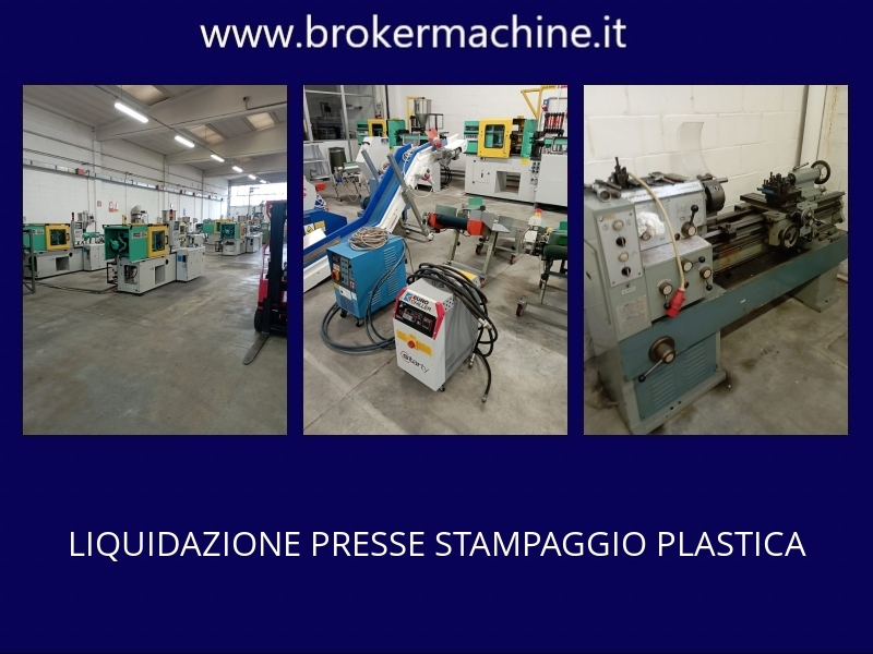 LIQUIDAZIONE PRESSE STAMPAGGIO PLASTICA