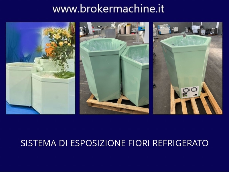 SISTEMA DI ESPOSIZIONE FIORI REFRIGERATO