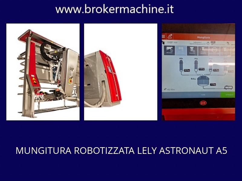 SISTEMA DI MUNGITURA ROBOTIZZATO LELY ASTRONAUT A5